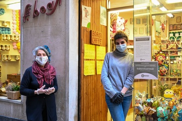 Genova - emergenza coronavirus - tema spesa sabato pomeriggio
