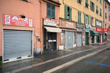 Genova, secondo giorno dopo stretta emergenza coronavirus