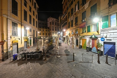 Genova, terzo giorno dopo stretta emergenza coronavirus - i luog