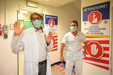 Genova Voltri, Ospedale San Carlo - situazione fase 2, lento rit