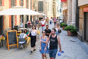 Genova, iniziano a tornare i primi turisti