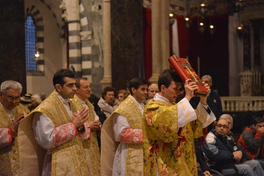 Genova - i riti per la pasqua nella cattedrale di San Lorenzo
