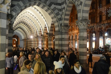 Genova - la prima domenica di Dicembre, dedicata agli acquisti d