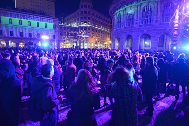 Genova, capodanno 2018 - la notte di San Silvestro in centro