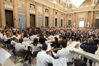 Genova, palazzo Ducale, celebrazioni annuali colombiane 12 Ottob