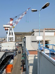 Genova Sestri Ponente - lo stabilimento Fincantieri
