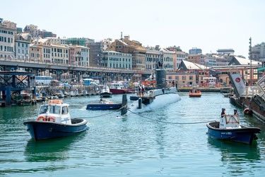 Genova, darsena, museo del mare Galata - il ritorno del Nazario 