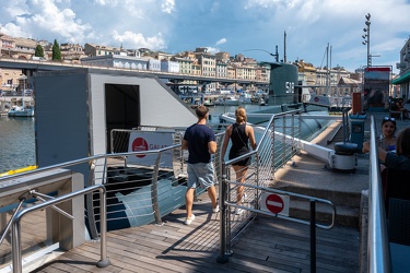 Genova, darsena - riaperte le visite al sommergibile Nazario Sau