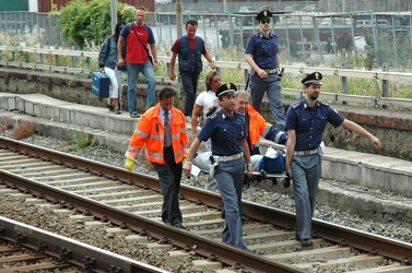 morte sui binari della stazione Genova Voltri