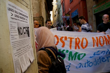Manifestazione antirazzista Centro storico