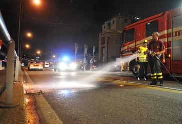 Genova - incidente mortale in Via Adua