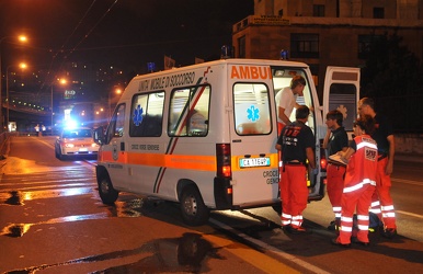 Genova - incidente mortale in Via Adua