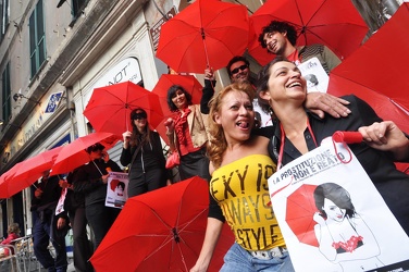 Genova - manifestazione delle prostitute genovesi 
