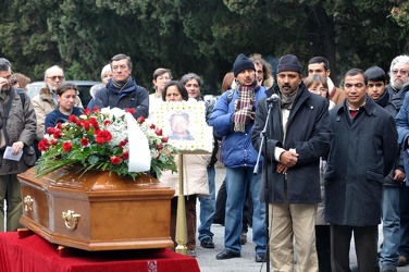 Genova - funerali clochard Babu