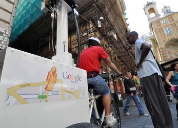 Genova - google street view nel centro storico