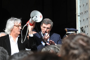manifestazione pensionati CAP e Ansaldo