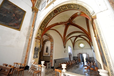 Genova - corso Italia - abbazia di San Giuliano con chiesa attig
