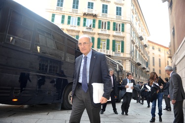 Genova - prefettura - riunione commissione antimafia