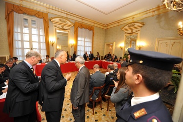 Genova - prefettura - riunione commissione antimafia