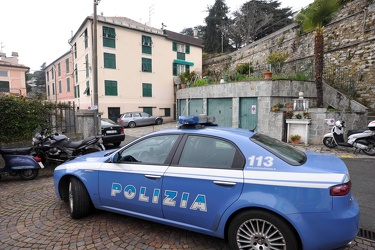 Genova - Righi - furto in villa con sequestro di persona