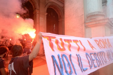 Genova - manifestazione protesta studenti medi