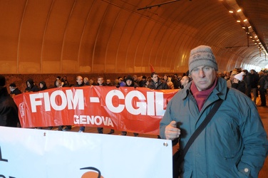 Genova - manifestazione lavoratori funzione pubblica