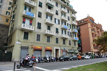 Genova - Corso Sardegna - anziana muore in casa