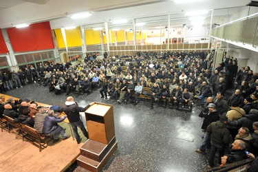 Genova - sala chiamata del porto - assemblea lavoratori amt 