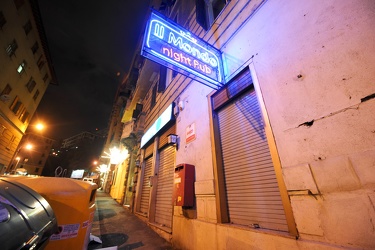 Genova - Via Venezia - night club "Il Mondo"