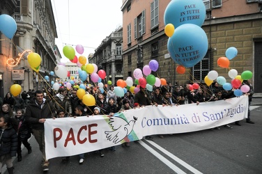 Genova - la marcia della pace 