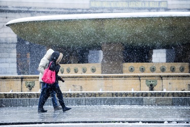 precipitazioni nevose Genova