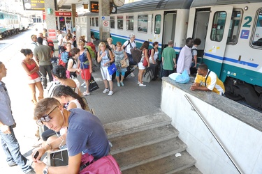 Genova - stazione principe - partenze estive in Treno