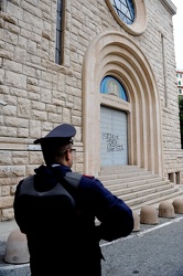 scritte contro Israele Sinagoga