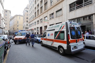 Genova - tragedia in Via Carducci