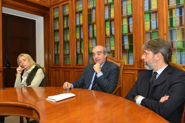 Genova - conferenza stampa di fine anno in questura