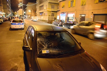 Genova - grave incidente stradale in Via Molassana - anziana inv