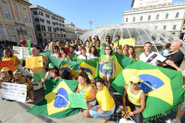 Genova - manifestazione della comunit√† brasiliana