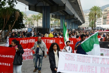 Genova - manifestazione comunit√† eritrea