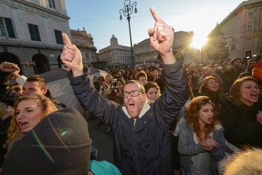 Genova - manifestazione forconi - terzo giorno