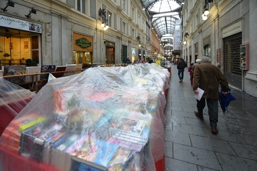 Genova - sabato di pioggia prima della Pasqua