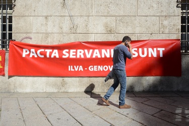 Genova - vertice in prefettura su tema ILVA