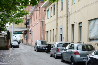 Genova - molo Giano, una decina di giorni dopo la tragedia 