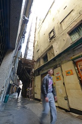 Genova - civico 12 Via Pre - impalcature perenni