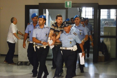 Genova, tribunale - convalidato arresto Domenico Mancuso Hojos,
