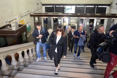Genova - Raffaella Paita in tribunale 