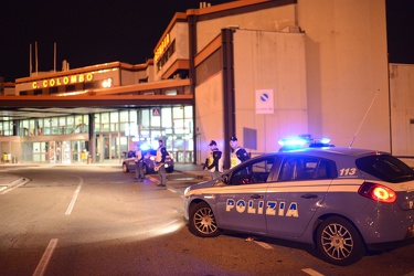 Genova - aeroporto Cristoforo Colombo - controlli polizia il gio