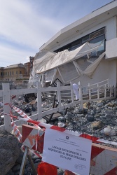 crollo terrazza bagni Doria