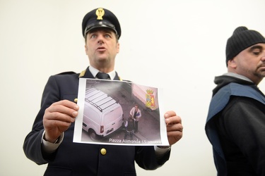 Genova, questura - conferenza stampa in seguito al delitto di Bo