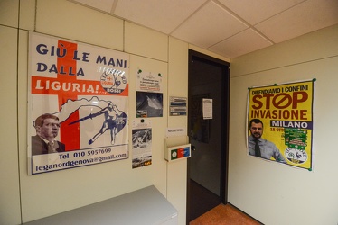 24-02-2015 Genova GdF negli uffici della Lega Nord