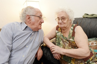 Genova - partigiani coppia sposata da 70 anni
